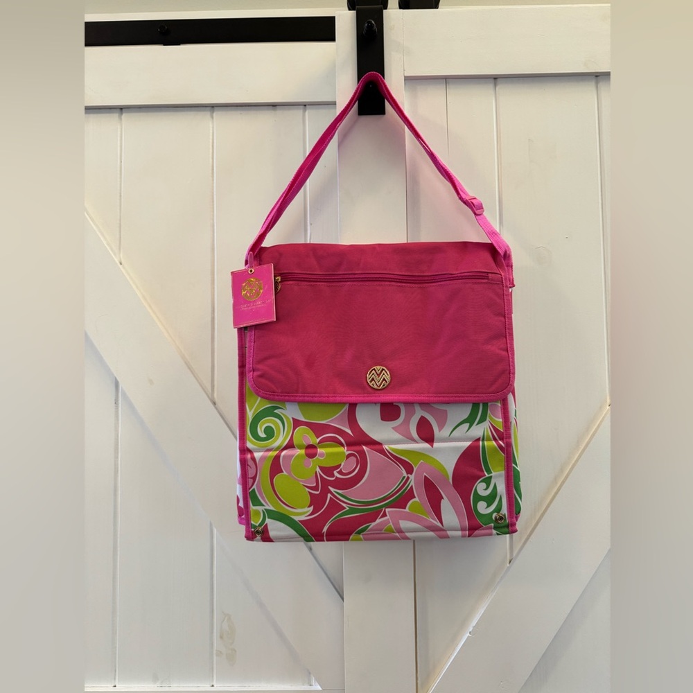 Macbeth Collection Floral Travel Portable Craft Station Organizational Tote